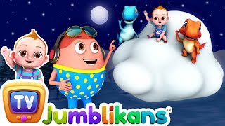 Sky Song Nursery Rhyme With Baby Taku & Jumblikans Dinosaurs - Chuchutv Toddler Learning Videos