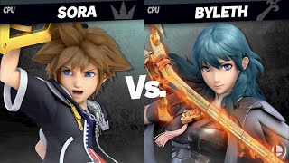 Super Smash Bros. Ultimate - Sora Kh2 Vs Byleth F