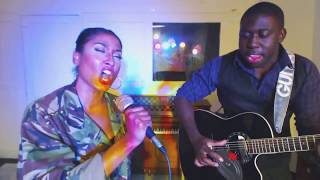 Grenade by Bruno Mars (Roz Verde and Guitaro 5000 cover, filmed 2015)