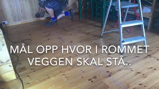 Hvordan lage en lettvegg