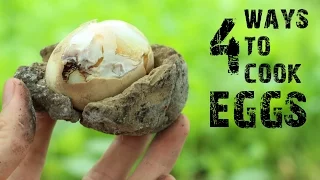 4 Amazing ways to Cook an Egg – Survival life
