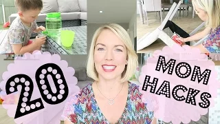 20 MOM HACKS | LIFE HACKS | EMILY NORRIS