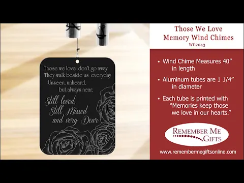Those We Love Memory Chime WC2043