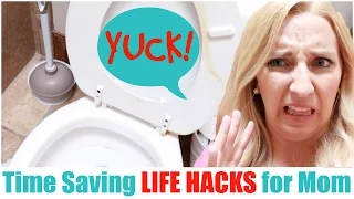 Time Saving LIFE HACKS for Moms!