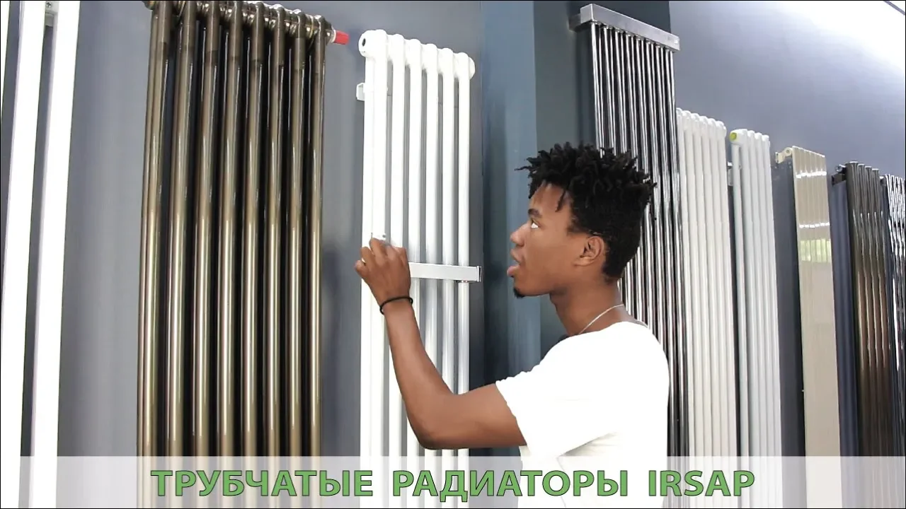 Видео «Трубчатые радиаторы Irsap Tesi»