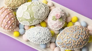 3D EASTER EGG COOKIES! Collab with HANIELA'S