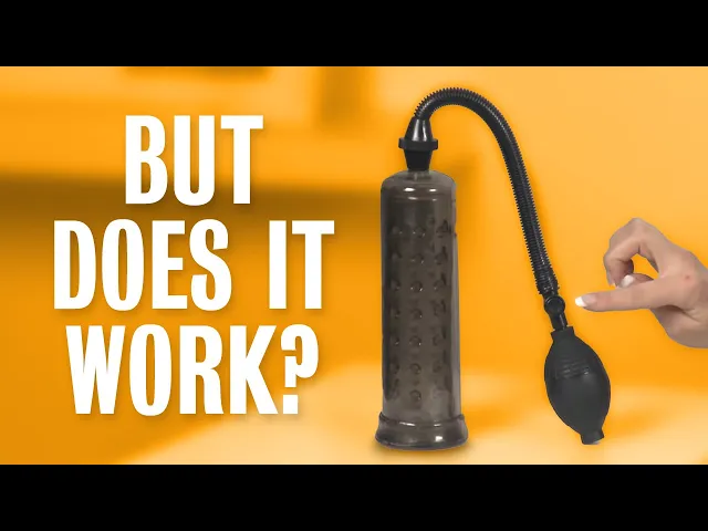 How do penis pumps work?