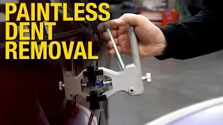 How to repair a dent with the Paintless Dent Removal Kit….