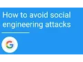 How to avoid social engineering attacks