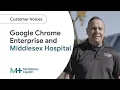 Whether responding to a 911 call or tracking patient care, healthcare providers at Middlesex Hospital rely on the flexibility and security of Chrome Enterprise to put the focus back on patients.