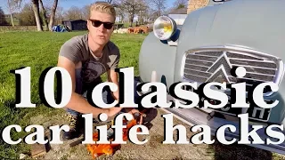 10 automotive life hacks for your classic car and beyond