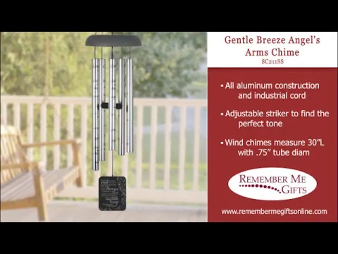 Gentle Breeze Angel's Arms Chime SC211SS