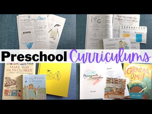 NEW Homeschool Preschool Curriculum Comparison | Gather 'Round, Gentle + Classical, Purely Preschool