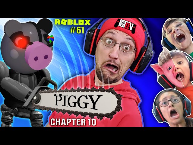 Roblox Piggy The Mall Chapter 10 Fgteev Multiplayer Escape The Secret Is Out Litetube - roblox piggy chapter 10 mall background
