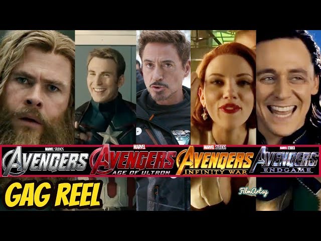 All Avengers(1,2,3,& 4) Hilarious Bloopers and Gag Reel | Avengers: Endgame Included