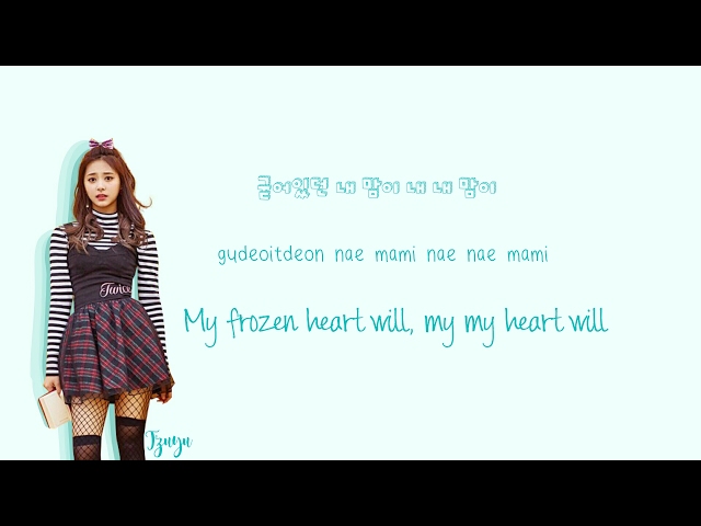 Twice Knock Knock Lyrics Han Rom Eng Color Coded Litetube