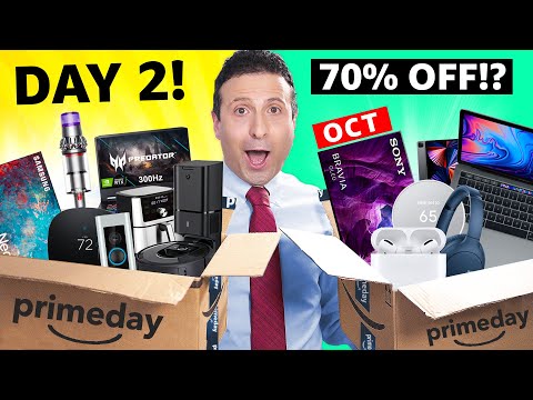 Top 50 Amazon Prime Day October 2023 Deals DAY 2 UPDATED HOURLY