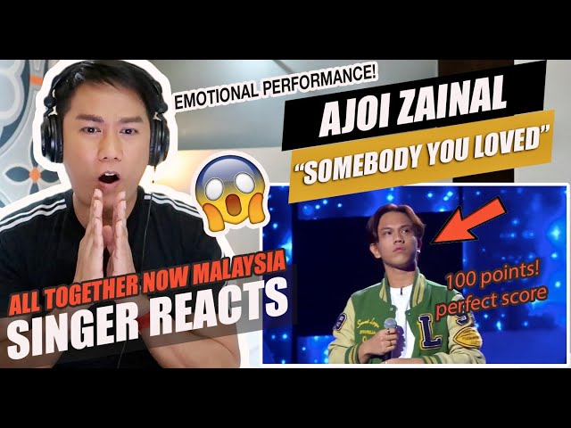Ajoi Zainal Somebody You Loved In All Together Now Malaysia Singer Reaction Litetube