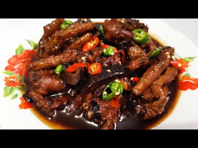 Resepi Kaki Ayam Masak Kicap Cendawan Cina Chinese Style Lembut Dan Sedap Litetube