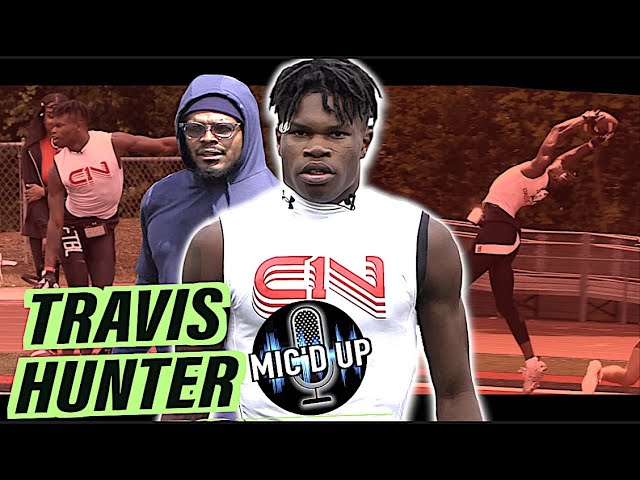 Travis Hunter Mic'd Up | 5-STAR GOES CRAZY 🔥 The #1 Two-Way Player in the Nation | Atlanta, GA