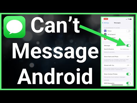 How To Fix IPhone Cant Send Messages To Android