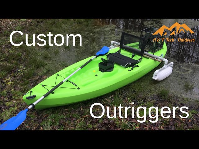 Diy Kayak Stabilizers Rodholders Lite - Diy Kayak Outriggers Test Diy Kayak Stabilizers Rodholders Lite - Diy Kayak Outriggers Test