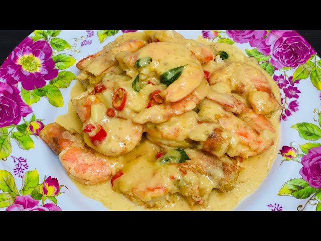 Udang Goreng Mayonis Fried Shrimp With Mayonnaise Koleksi Salad Memukaujiwa Litetube