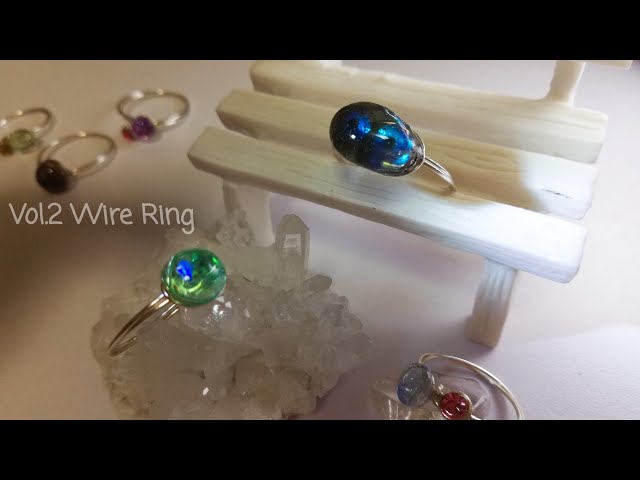 6mmパール1個 エレガント ワイヤーリングの作り方 Elegant Wire Ring Litetube 6mmパール1個 エレガント ワイヤーリングの作り方 Elegant Wire Ring Litetube