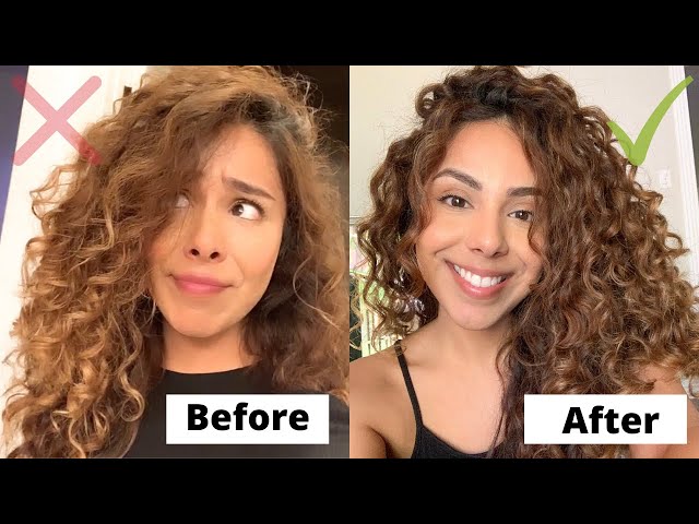 My Wavy Curly Hair Routine 2b 2c Curls Litetube