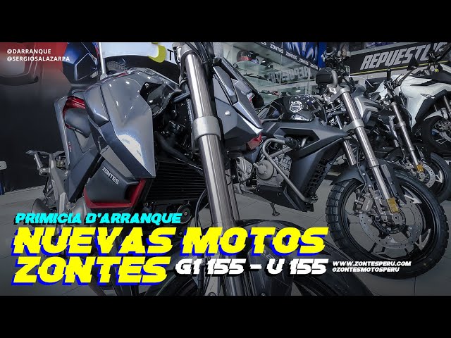 Primicia D Arranque Nuevas Motos Zontes U 155 G1 155 Pre Lanzamiento Litetube