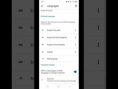 How To Set Google Chrome For Android To Automatically Translate A Language
