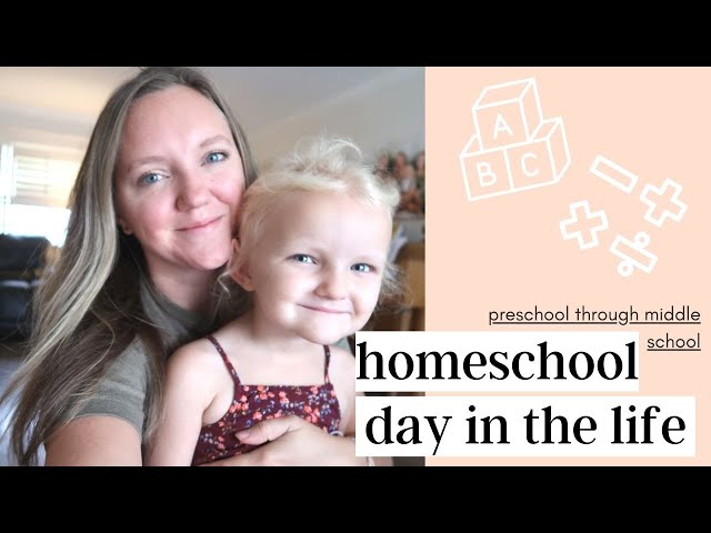 FULL DAY IN THE LIFE || MOM OF 4 || WHAT SCHOOL IS REALLY LIKE WITH A TODDLER!