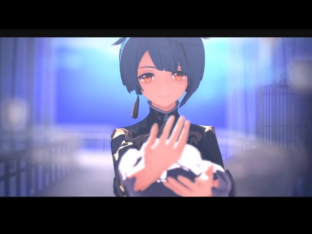Genshin Impact Mmd原神 Honeymoon Un Deux Trois 蜜月アン ドゥ トロワ Zhongli X Ningguang Litetube