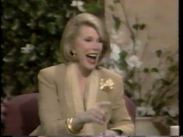 Eydie Gorme and Steve Lawrence on the Joan Rivers Show