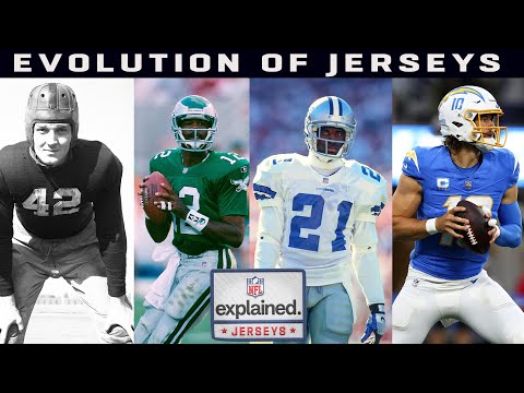 Evolution Of NFL Jerseys NFL Explained