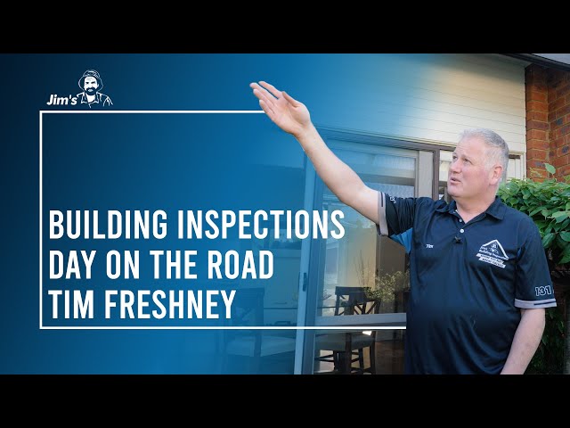 Day on the road with Tim and Sam from Jim's Building Inspections