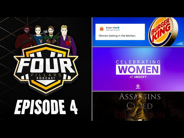 James' AC Fan Fiction, Ubisoft International Women's Day Post & MORE! | Four Pillars Podcast - #4