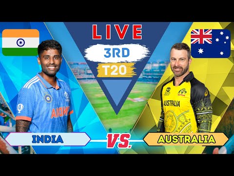 Live India Vs Australia 3rd T20 Match Live Cricket Score And Commentary IND Vs AUS Live Match