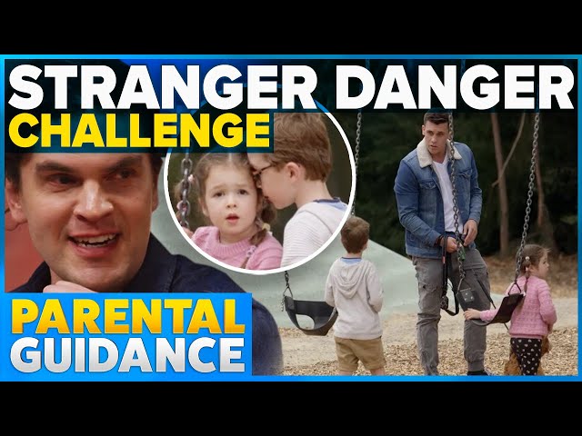 Parents watch how children react when approached by a stranger | Parental Guidance | Channel 9