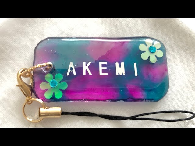 Uvレジン プラ板 プラ板とレジンで ネームタグを作ってみたよ Litetube Uvレジン プラ板 プラ板とレジンで ネームタグを作ってみたよ Litetube