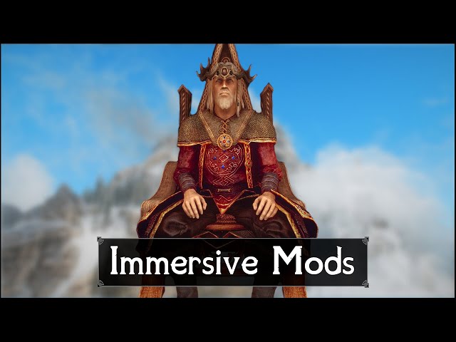 skyrim best immersive mods