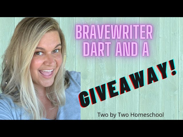 Brave Writer Review Jot it Down & Dart and ***GIVEAWAY*** // 2020 - 2021