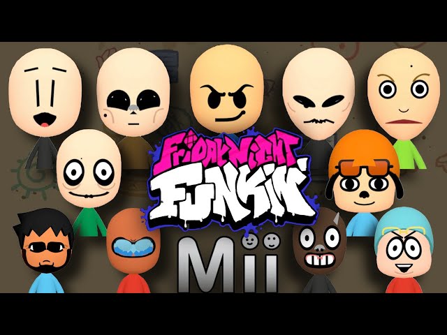 Every Viral Friday Night Funkin Mii Mod Ever Litetube - roblox noob mii