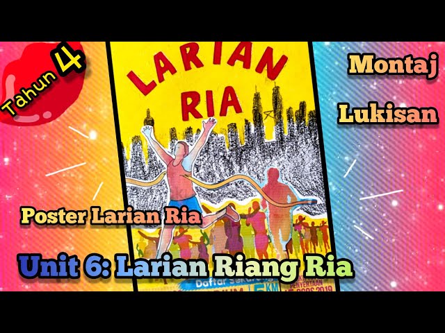 Poster larian ria tahun 4