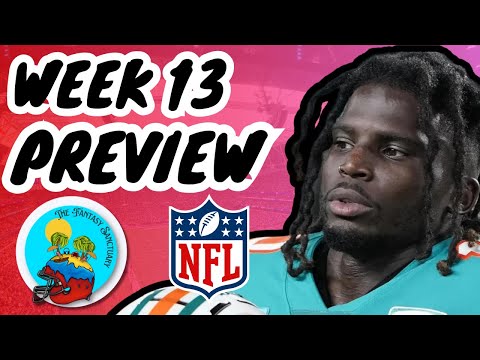 Week 13 The Keys To Every Matchup Fantasy Football Preview DFS