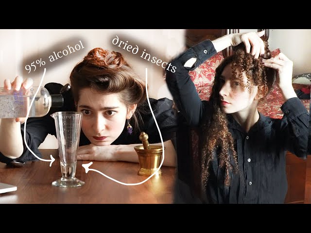Following a Victorian Home Made Hair Care Routine (1889)