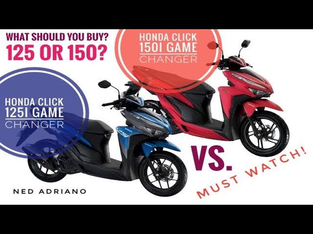 Honda Click 125i Vs Honda Click 150i Game Changer Tips And Insights Litetube