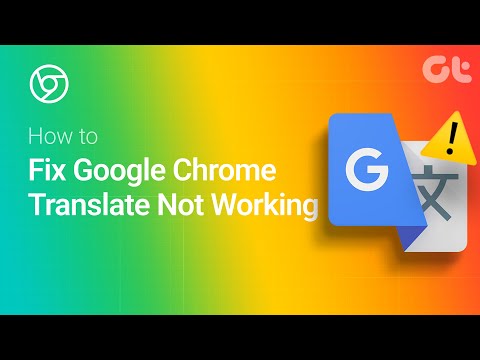 How To Fix Google Chrome Translate Not Working