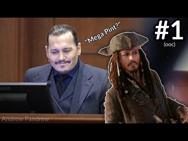 Johnny Depp Being Hilarious in Court! (Part 2)