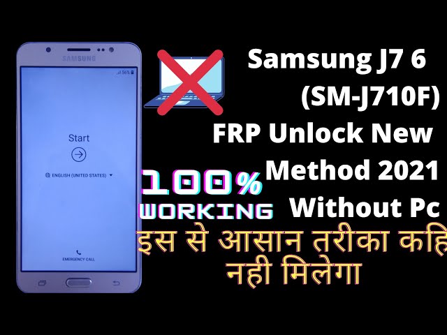 Samsung J7 2016 Sm J710gn Frp Unlock Google Account Bypass Without Pc Fix Youtube Update 2021 Litetube